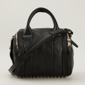 ALEXANDER WANG ROCKIE PEBBLE LEATHER BAG - MINI